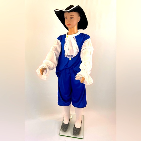 Colonial Boy kids costume size s 3-5 Y - Picture 1 of 11
